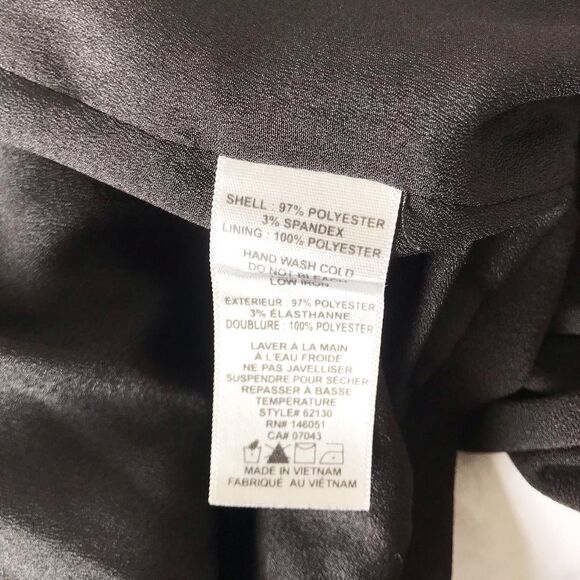 Monteau black drape light  blazer Size S - Picture 8 of 8